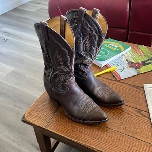 Vintage Tony Lama Cowboy Boots 10D